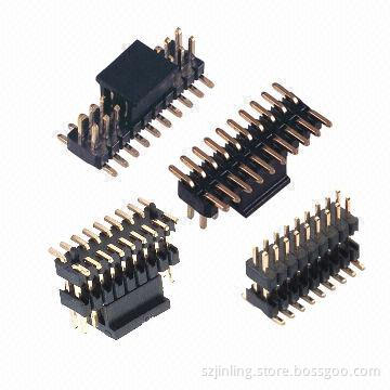 1.27 Pitch Pin Headers, Dual-row SMT Type, Two Plastic Height 2.0